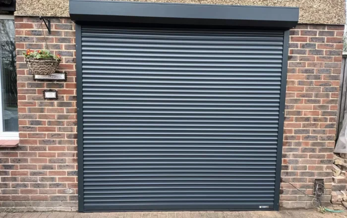 Basic Roller Garage Door in Grey
