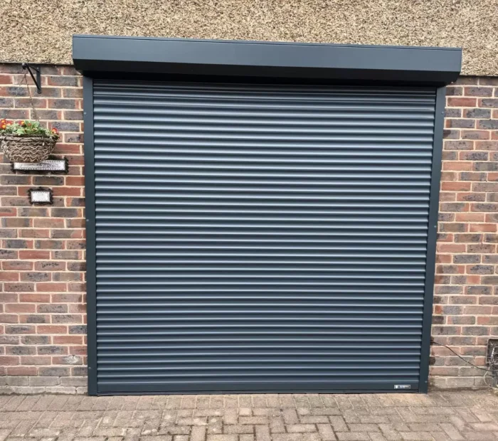 Basic Roller Garage Door in Grey