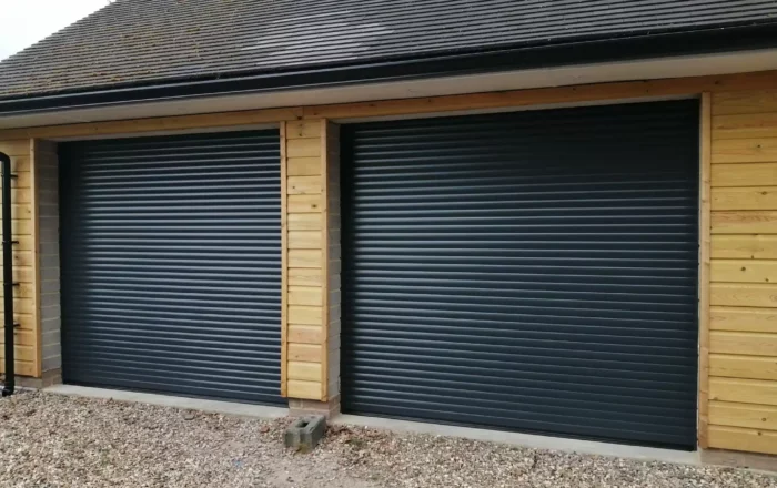 Grey Roller Garage Door